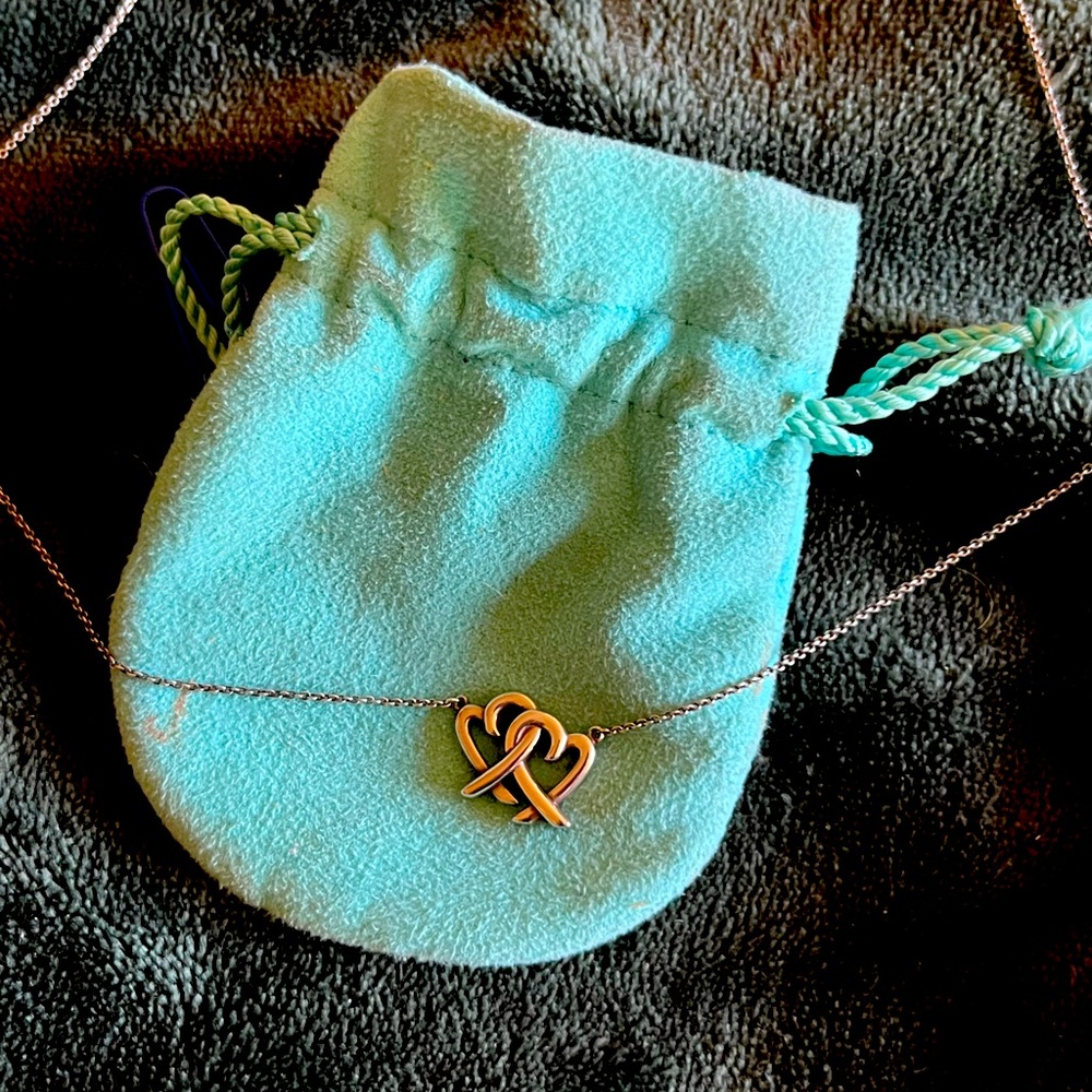Tiffany and Co hearts necklace